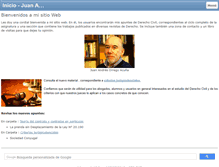 Tablet Screenshot of juanandresorrego.cl
